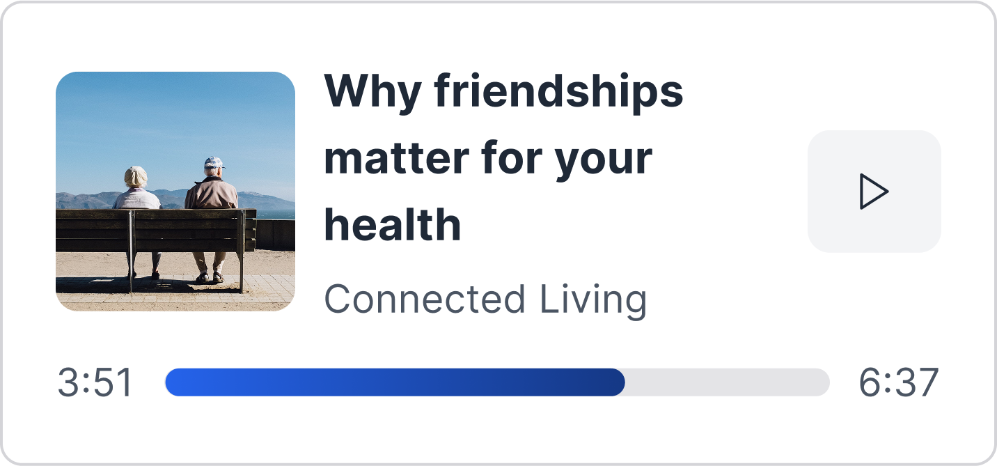 Screen: mp3 player with library materials