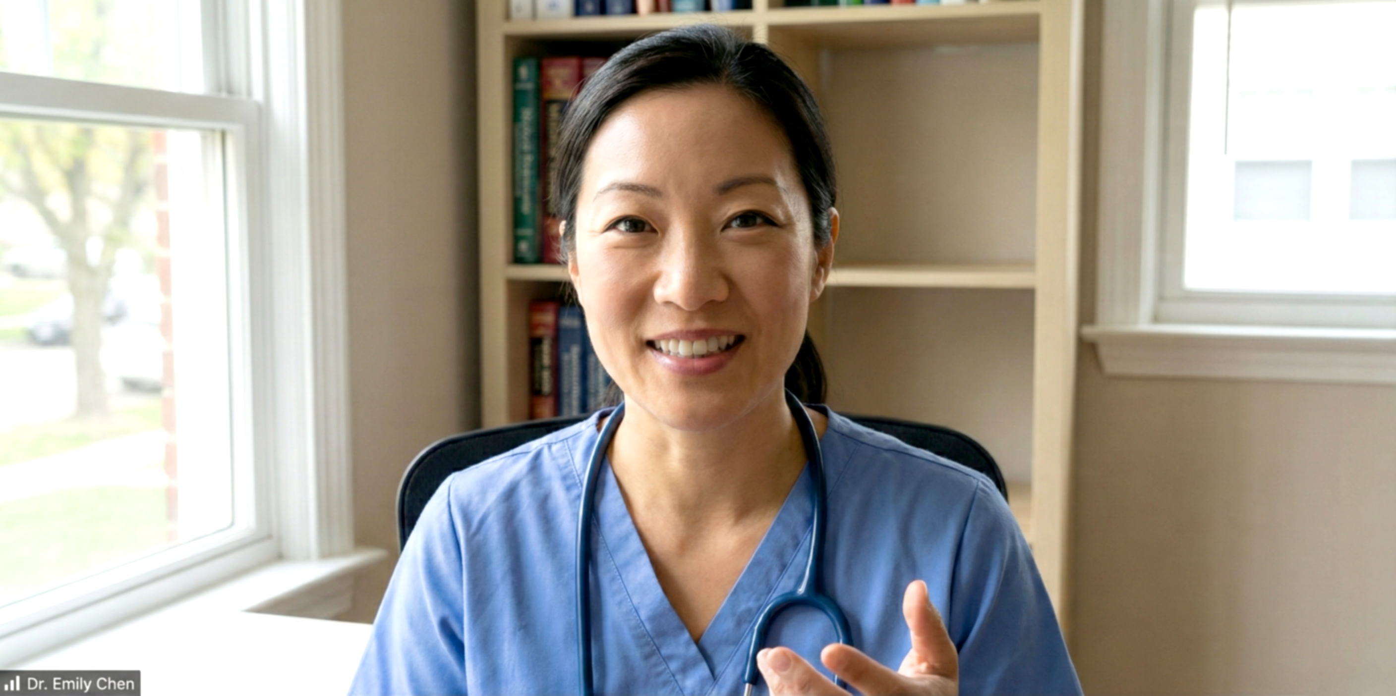 Clinician interview illustration